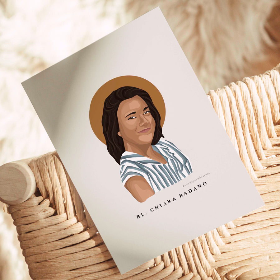 Bl Chiara Badano Print (Customisable)