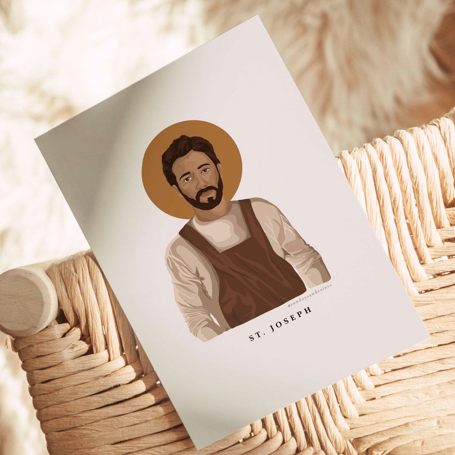 St Joseph Print (Customisable)