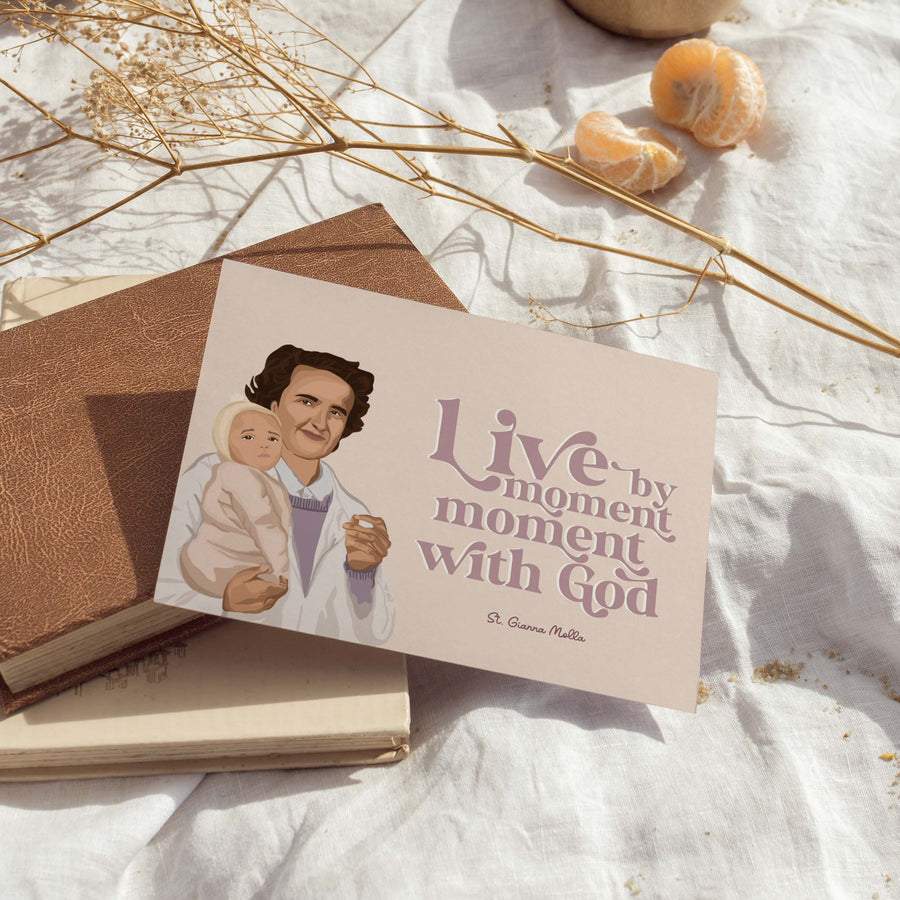 St Gianna Molla Postcard